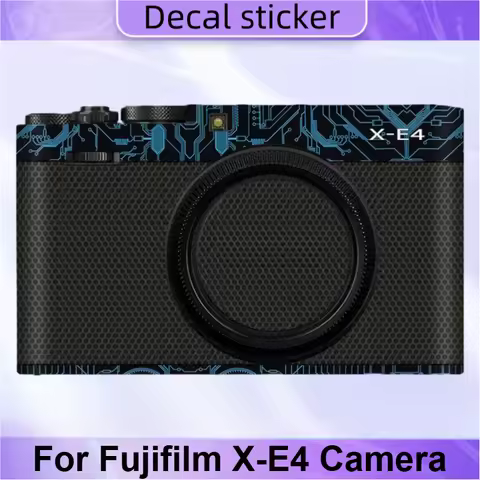 For Fuji X-E4 Camera Sticker Vinyl Wrap Film Body Protective For Fujifilm X-E4 Camera Anti-Scratch D