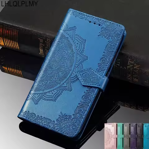 Floral Book Leather Wallet Case For Vivo Y03 Y18 Y27S Y28 Y28S Y27 5G V29E V29 Lite V30 Pro V40 SE V