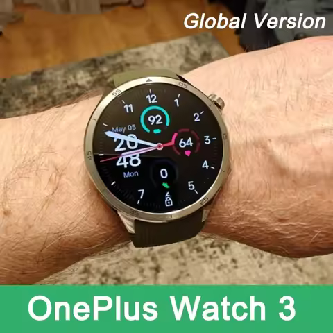100% New OnePlus Watch 3 Global Version Smart Watch 32GB 1.5'' AMOLED Snapdragon W5 Wear OS by Googl