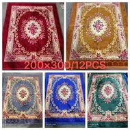 พรีเมี่ยม ✅พรมกำมะหยี่ 2x3m หนา นิ่ม คุณภาพดี สินค้าพร้อมส่งจากไทย