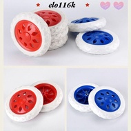 ELOK 2PCS Shopping Cart Wheels Suitcase Travel Luggage 6.5Inch Dia