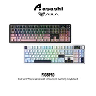AULA F108PRO Full Size Wireless Gasket-mounted Gaming Keyboard with Screen and Knob F108 PRO