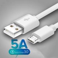 Micro USB Fast Charging สำหรับ Redmi 7 7A หมายเหตุ5โทรศัพท์มือถือ Microusb สาย USB สำหรับ Samsung S6 s7สาย Micro USB