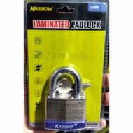 GEMBOK BESI 50 MM LEHER PENDEK & PANJANG BERLAMINASI KRISBOW - TB. JAYA MAYA