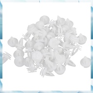 [G V W E] 100 Pcs Interior Door Card Trim Panel Retainer Clips Fastener Boot Clamp Lining 5141197350