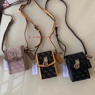 SG1 [Ready Stock] Guess Printed Phone Bag Women Mini Sling Bag Crossbody Bag with Box