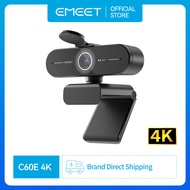 4K Webcam Ultra HD 4K Webcam with Auto Focus EMEET C60E 4K for PC/Zoom/Teams/Skype
