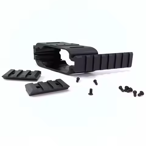 ## 2025 Alloy/Nylon Tactical Black Pistol Glock Height Rail For G17 G19 G22 G34 G43X Hunting Handgun