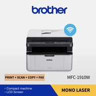 Brother MFC-1910W 1910W All in One Mono Laser Wifi Scan Fax Copy Print MFC1910W MFC 1910W MFC-1910 MFC1910 PRINTER