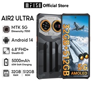 IIIF150 AIR2 ULTRA 5G 32GB+512GB  108MP+64MP  6.78" FHD+ 120Hz Android  5000mAh 65W fast chraging  M