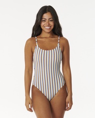 RIPCURL ชุดว่ายน้ำ วันพีช 0DLWSW TROPICS STRIPE CHEEKY ONEPIECE S23