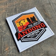 Andong Mountain embroidered patch