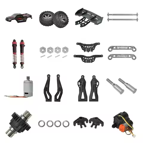 XLH XINLEHONG X9115-X9116-X9120 1/12 RC Car Spare Parts Differential Swing Arm Drive Shaft Steering