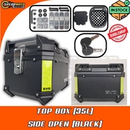 BOX MOTOR EVO ADVENTURE BUKA TEPI / BUKA SISI / TOP BOX SIDE OPEN [35L]