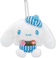 Nakajima Corporation Sanrio Characters Gingham Denim Cinnamoroll Mascot 210890-25 H 12.5 x W 16.5 x