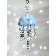 Handmade cloud-shaped Keychain ️ Keychain, bag charm