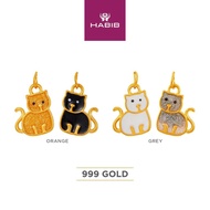 HABIB 999/24K Yellow Gold Pendant 9GP01