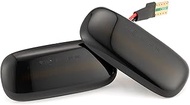 Jodriva 2X Dynamic Side Marker Turn Signal Light Sequential Blinker Light, for, A2 A3 8L A4 B5 A8 4D