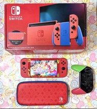 ( 99.9%新淨 ) , ( Switch , 遊戲機 ) , ( 99.9%New , 全新一樣 , 全機冇花冇崩 ) , ( 香港行貨 ) , ( 紅色機 ) , ( 瑪利歐亮麗紅 , 特別版 
