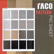 Taco Sheet Pattern - PVC Sheet Pattern Meter