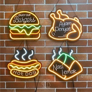 Nasi Lemak Panas Ayam Penyet Hot Dog Burger Ikan Bakar Sosej Bakso Roti John Tomyam Sedap Local Food