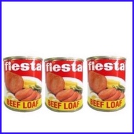 ◊☜ ♞ ✗ Fiesta Beef loaf 215 grams, 1 box 48 pcs