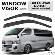 For Nissan Caravan NV350 2013-2022 Visor Awning Shers Windshield Side Window Rain Sun Shade Car Styl