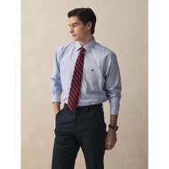 Brooks Brothers Wrinkle-Free Men's Shirt – High Quality Cotton | Light blue-regular collar-M2 kemeja