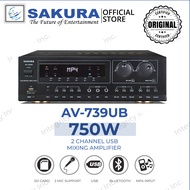 SAKURA AV-739 UB 750 WATTS MIXING AMPLIFIER