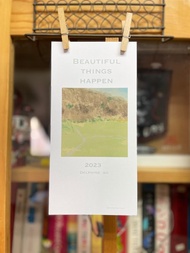 2023月曆 本地手繪香港特色月曆 連木座