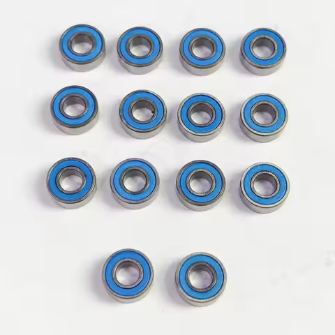 14Pcs DT02 DT03 Rubber Sealed Ball Bearing Kit for TAMIYA DT-02 DT-03 RC Car Upgrades Parts Accessor