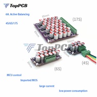 4S 6S 17S 6A Active Equalizer Whole Group Balancer Lifepo4 Lithium Active Battery Energy Transfer Eq