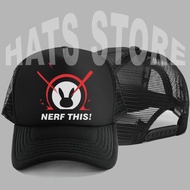 Nerf This LOGO TRUCKER HAT DVa - Overwatch