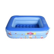 全城熱賣 - 浴缸,浴盆,兒童游泳池,寵物沖洗池,泳池,折疊充氣水池洗澡盆充氣游泳池【120cm 藍色】 #KHH