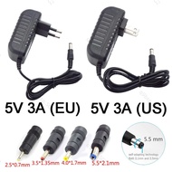 DC Plug Converter AC 100-240V DC 5V 3A Power Supply Charger Adapter  SG9B2