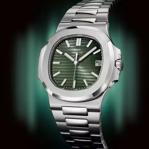 DIDUN NewTOP Luxury Brand Japan Quartz Watches Men Stainless Steel Military Watch Causal Fashion Bus
