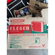 TECHPLAS Elegen Flush High Level Plastic Flush Cistern Toilet Cistern Tandas Kotak Jamban Kotak 9L