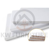 Custom Cut To Size Chipboard Table Top Wood Shelf Wall Wardrobe 15mm White MB Laminated Chipboard(四周有精致的ABS包边)