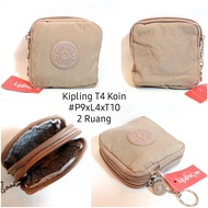 KIPLING TEMPAT KOIN 2 RUANG/DOMPET KOIN