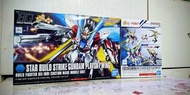 bandai hg 1/144 Star Build Strike Gundam Plavsky Wing + HGBF 008 Universe Booster Plavsky Power Gate