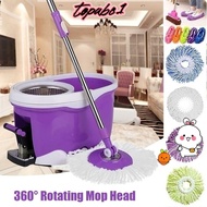 TOPABC1 Mop Head Magic Replacement 360° Rotating Microfiber Brush