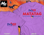 Deped Pocket x Deped Matatag Minimalist Graphic Print Tshirt for ADULT - Unisex