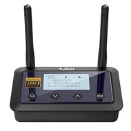 Bluetooth トランスミッター 5.3 ブルートゥース オーディオレシーバー Bluetooth レシーバー DAC 2台同時送信 aptX LL 低遅延/aptX HD AAC/SBC/光 デ