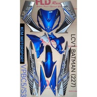 COVER SET HLD BRAND YAMAHA 135LC V1 BATMAN DESIGN