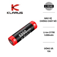 KLARUS 21700 Li-ion rechargeable battery, 5000mAh capacity