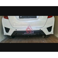 Diffuser jazz gk5 2014 2015 2016 rear bodykit
