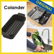 Colander Over the sink Colander Strainer Black – Large Plastic Colander Over The Sink Vegetable Frui