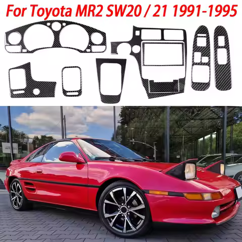 For Toyota MR2 SW20/21 1991-1995 Car Accessories Dashboard Side Air Outlet Console CD Panel Window L