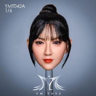 【史派克工廠】(結單)Q3預購 YMTOYS 1/6 美女頭雕 如意 YMT042 ABCD (適合小麥色)0629