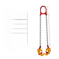 Double Chain Oil Barrel Hoisting Pliers 1T0.5T Oil Barrel Hook Clamp Oil Barrel Hoist Oil Barrel Hol